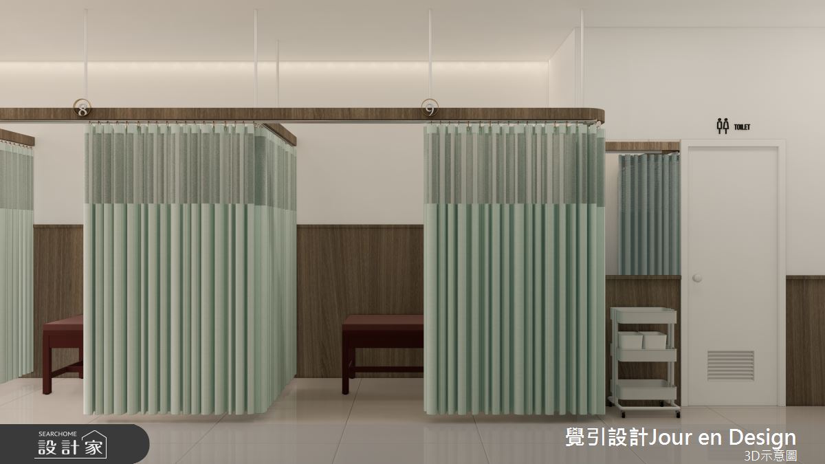 25坪中古屋(5~15年)＿現代風商業空間案例圖片＿覺引設計Jour en Design＿覺引_嘉義_精準中醫診所之21