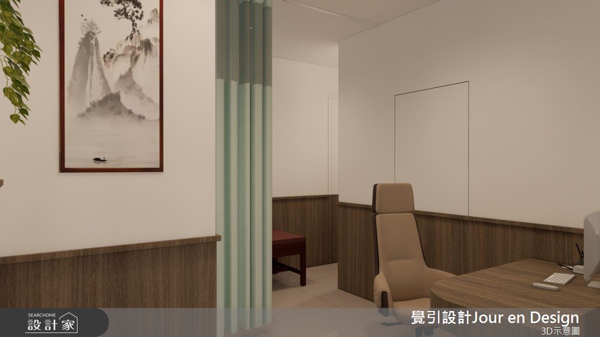 25坪中古屋(5~15年)＿現代風商業空間案例圖片＿覺引設計Jour en Design＿覺引_嘉義_精準中醫診所之24