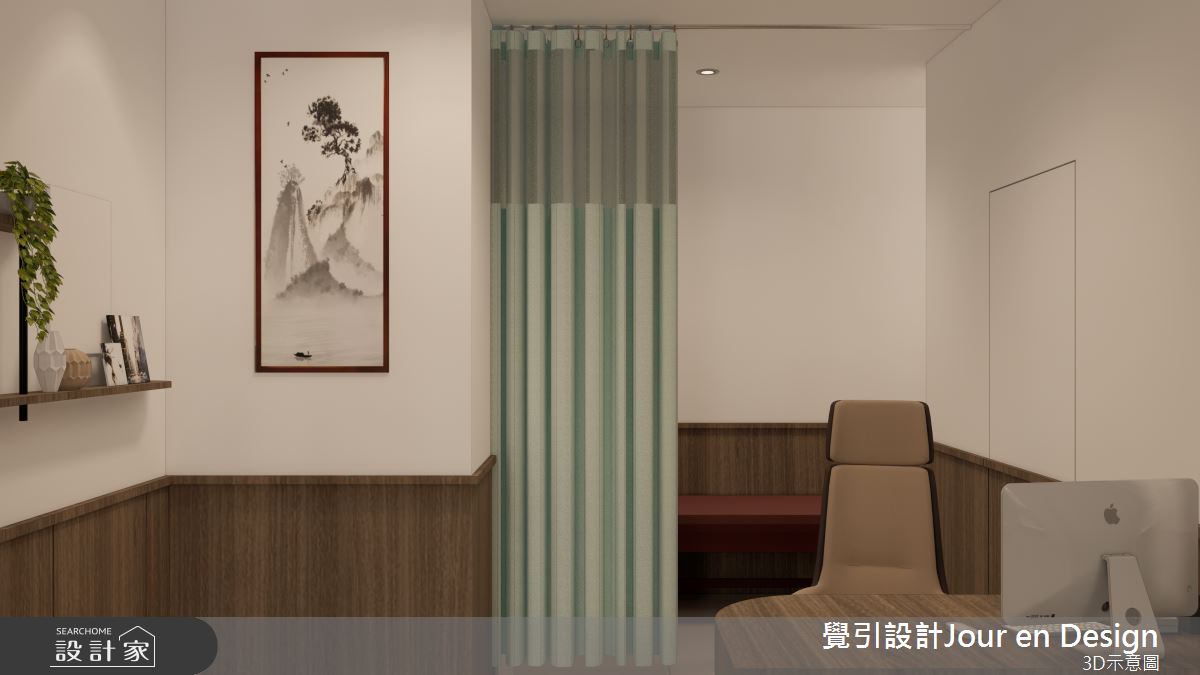 25坪中古屋(5~15年)＿現代風商業空間案例圖片＿覺引設計Jour en Design＿覺引_嘉義_精準中醫診所之23