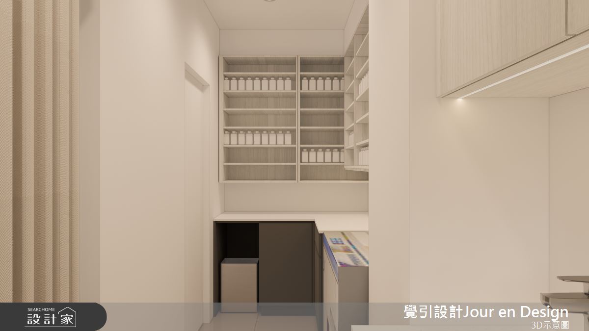25坪中古屋(5~15年)＿現代風商業空間案例圖片＿覺引設計Jour en Design＿覺引_嘉義_精準中醫診所之28
