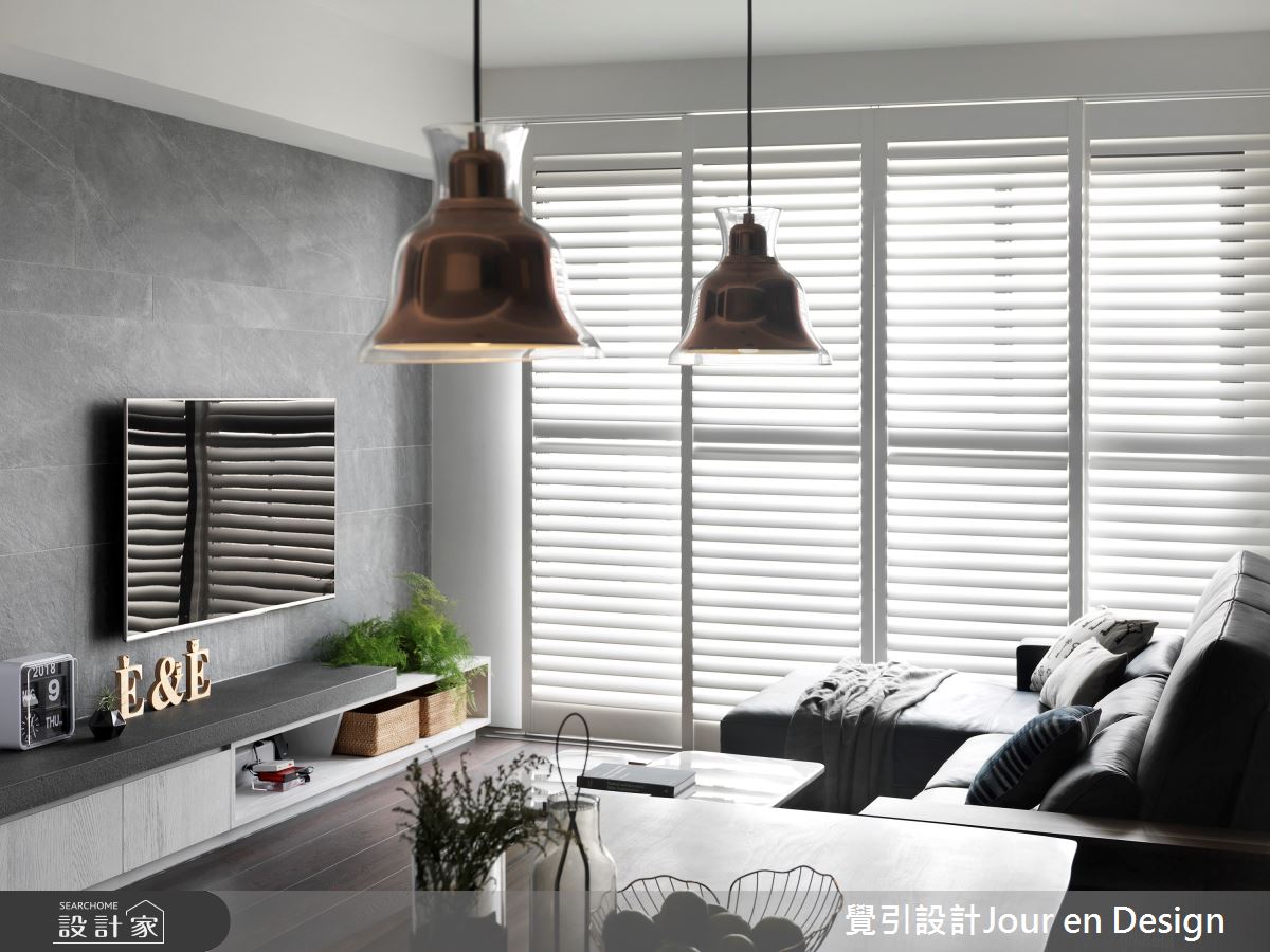 23坪新成屋(5年以下)＿現代風客廳餐廳案例圖片＿覺引設計Jour en Design＿覺引_台中_曙光之旅之5