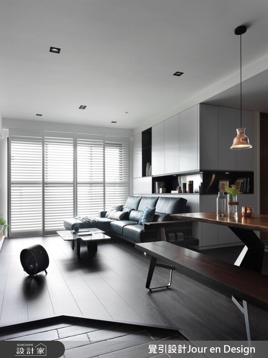 23坪新成屋(5年以下)＿現代風客廳餐廳案例圖片＿覺引設計Jour en Design＿覺引_台中_曙光之旅之7