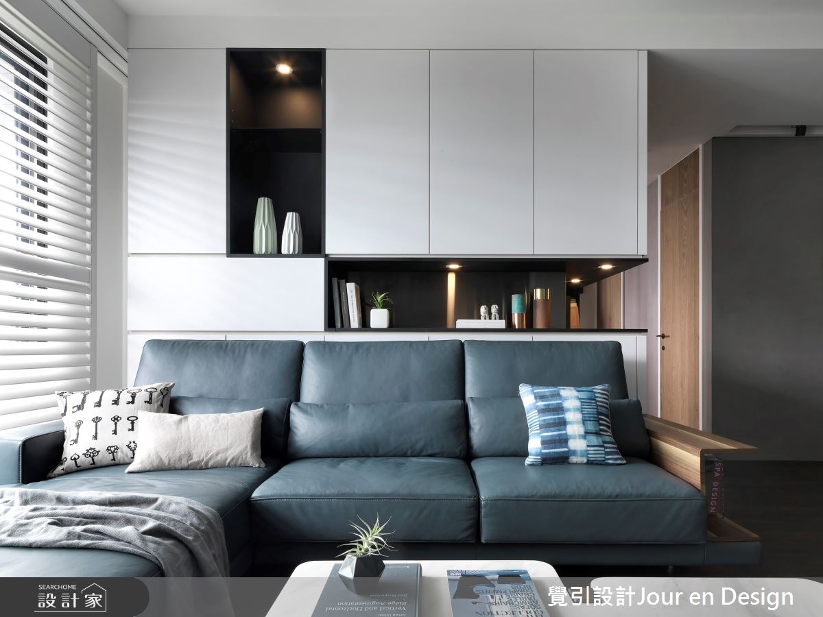 23坪新成屋(5年以下)＿現代風客廳案例圖片＿覺引設計Jour en Design＿覺引_台中_曙光之旅之9