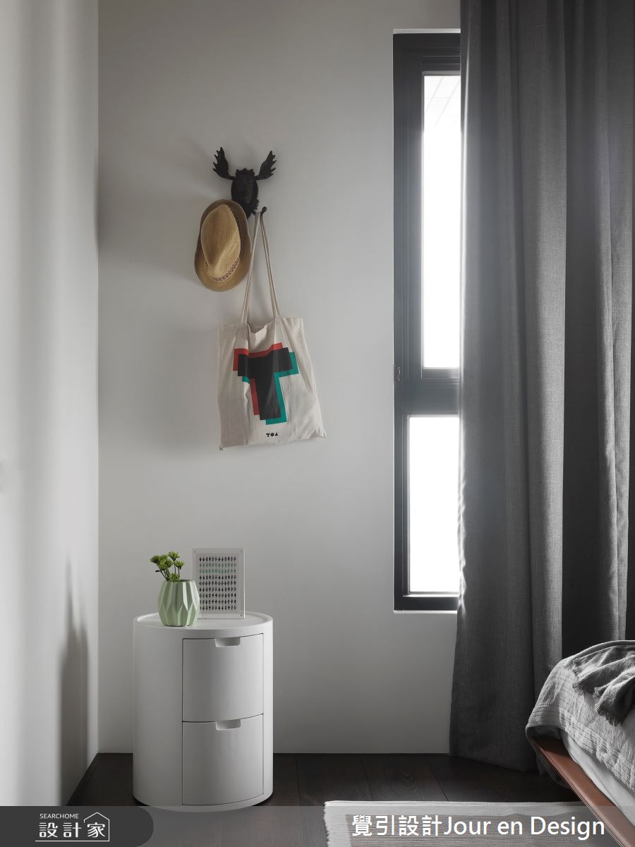 23坪新成屋(5年以下)＿現代風臥室案例圖片＿覺引設計Jour en Design＿覺引_台中_曙光之旅之16