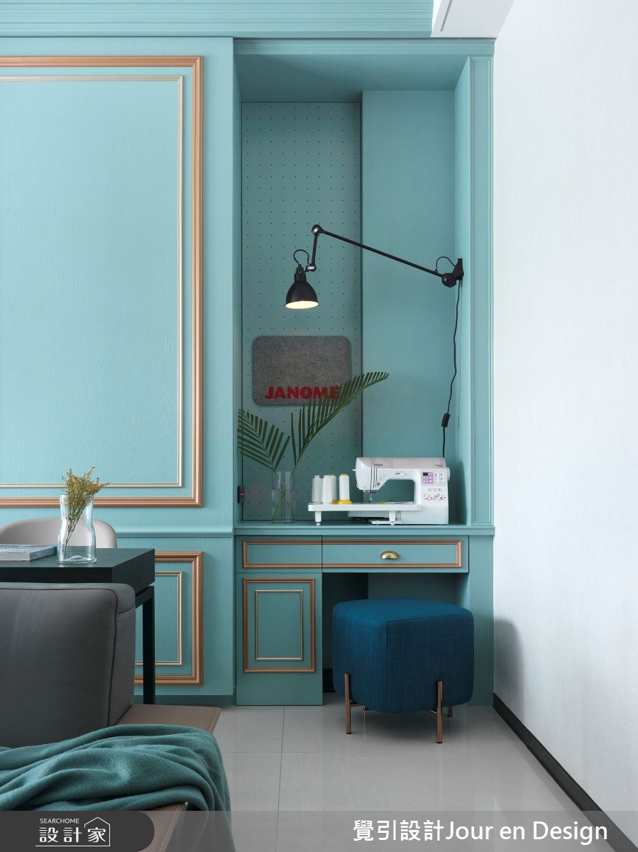 85坪新成屋(5年以下)＿現代風客廳案例圖片＿覺引設計Jour en Design＿覺引_台南_靚色．寓妍之10