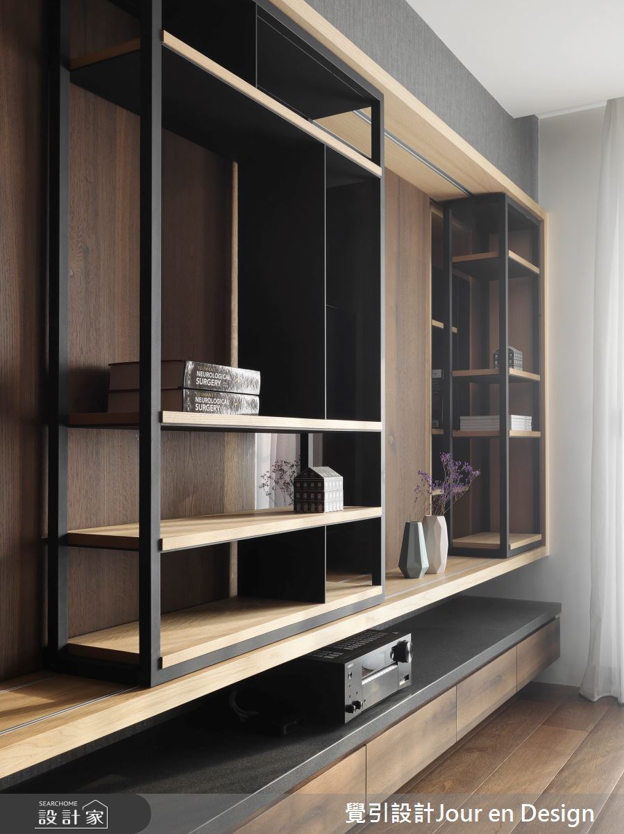 35坪新成屋(5年以下)＿現代風客廳案例圖片＿覺引設計Jour en Design＿覺引_高雄_麗馥之15