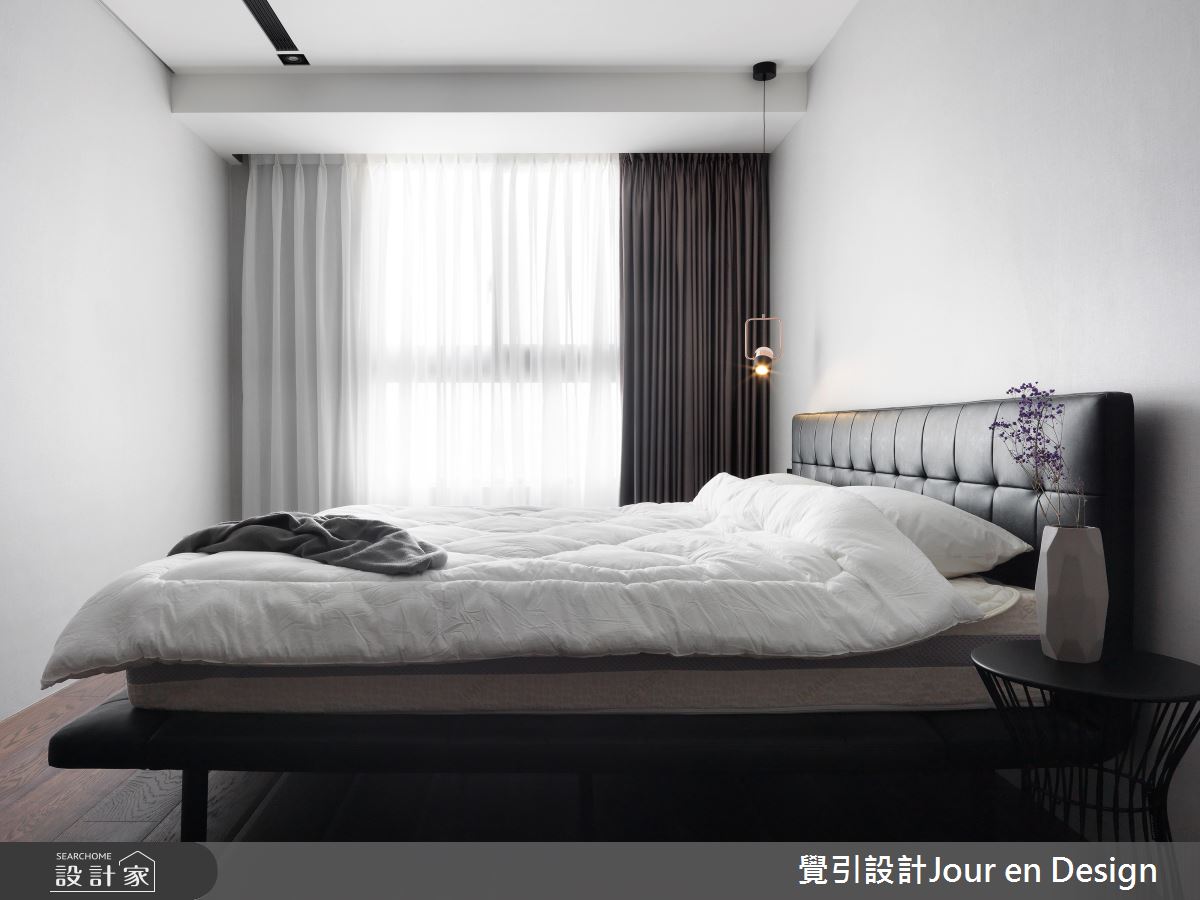 35坪新成屋(5年以下)＿現代風臥室案例圖片＿覺引設計Jour en Design＿覺引_高雄_麗馥之28