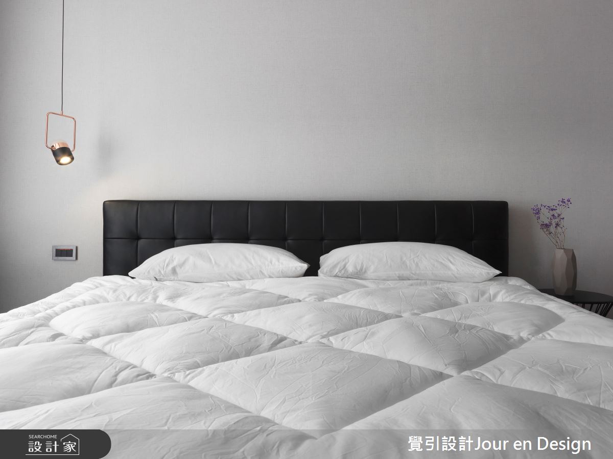 35坪新成屋(5年以下)＿現代風臥室案例圖片＿覺引設計Jour en Design＿覺引_高雄_麗馥之29