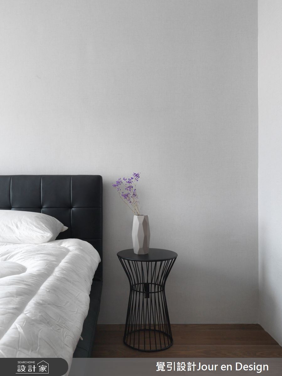 35坪新成屋(5年以下)＿現代風臥室案例圖片＿覺引設計Jour en Design＿覺引_高雄_麗馥之30