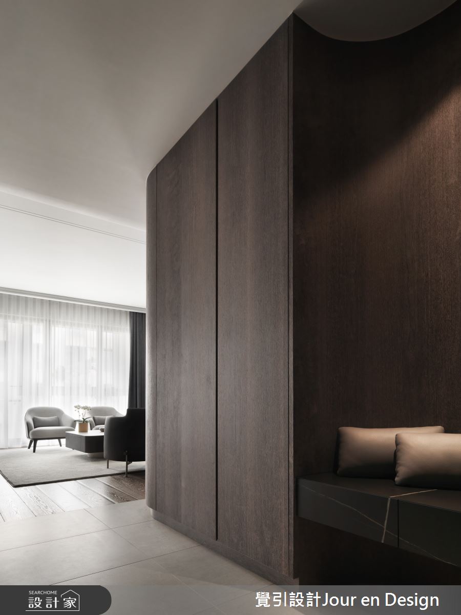 50坪中古屋(5~15年)＿現代風玄關客廳案例圖片＿覺引設計Jour en Design＿覺引_台北_樂想人生之3