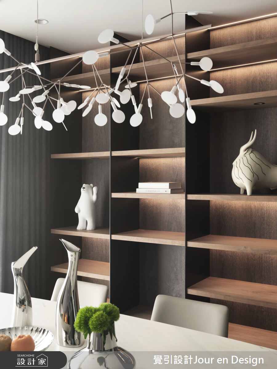 50坪中古屋(5~15年)＿現代風餐廳案例圖片＿覺引設計Jour en Design＿覺引_台北_樂想人生之25