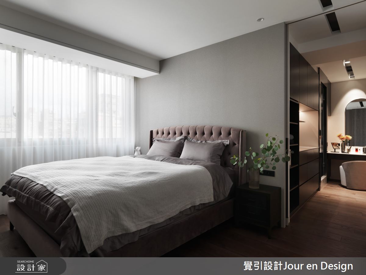 50坪中古屋(5~15年)＿現代風臥室更衣間案例圖片＿覺引設計Jour en Design＿覺引_台北_樂想人生之34