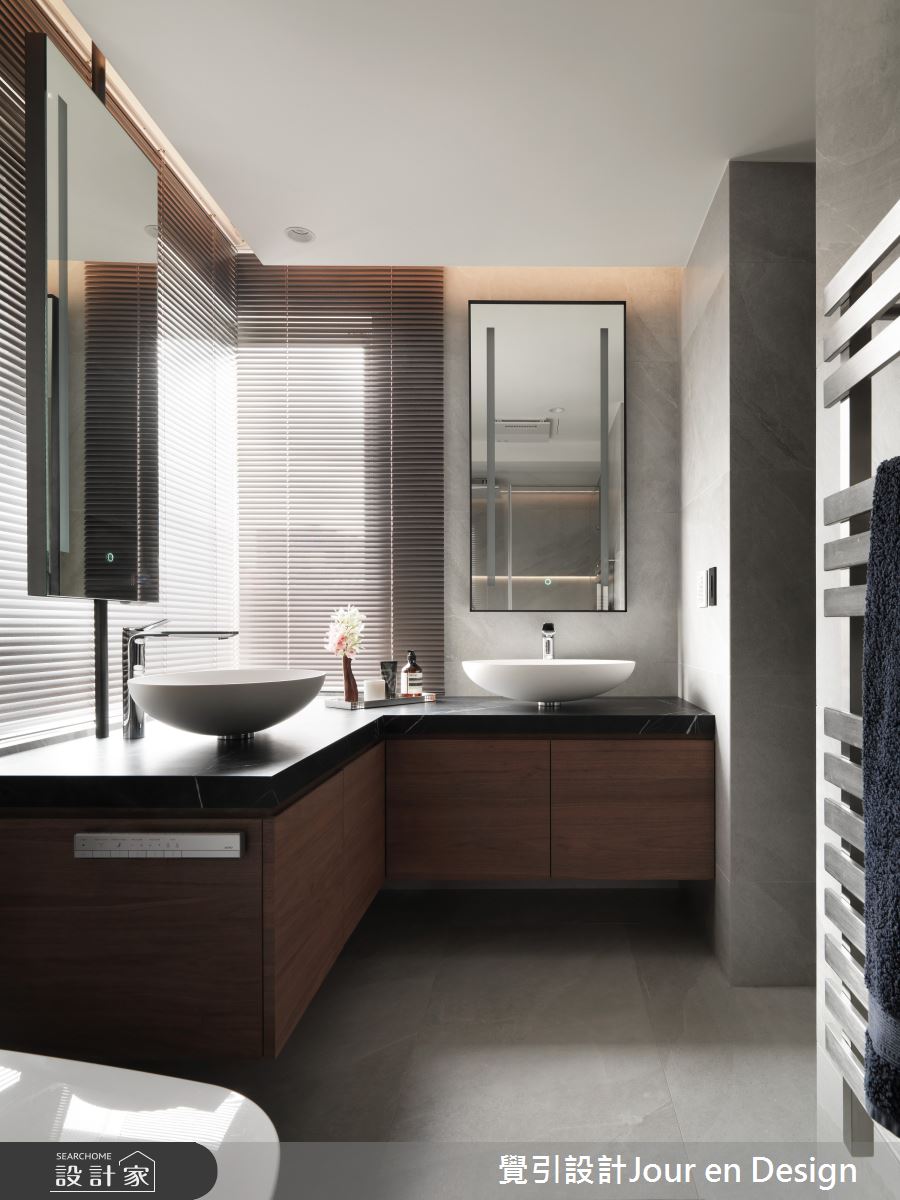 50坪中古屋(5~15年)＿現代風浴室案例圖片＿覺引設計Jour en Design＿覺引_台北_樂想人生之39