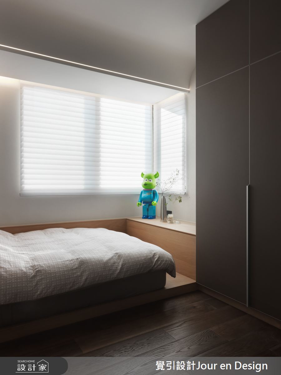 50坪中古屋(5~15年)＿現代風兒童房兒童房客房案例圖片＿覺引設計Jour en Design＿覺引_台北_樂想人生之45