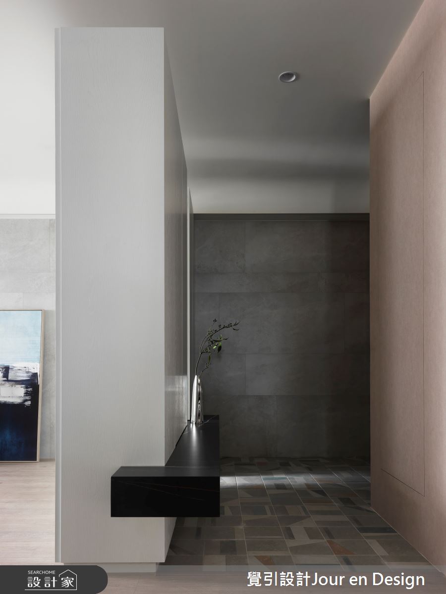60坪毛胚屋＿現代風玄關案例圖片＿覺引設計Jour en Design＿覺引_高雄_達麗宮廷之2