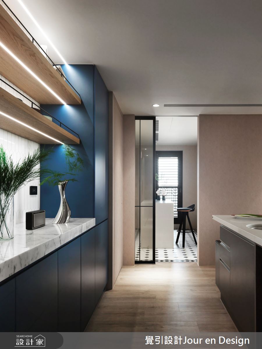 60坪毛胚屋＿現代風中島案例圖片＿覺引設計Jour en Design＿覺引_高雄_達麗宮廷之24