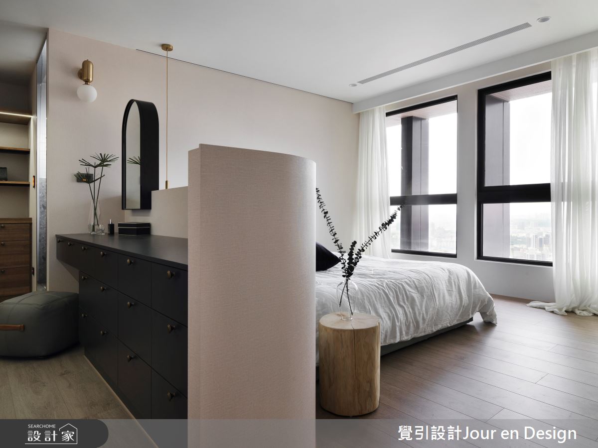 60坪毛胚屋＿現代風臥室案例圖片＿覺引設計Jour en Design＿覺引_高雄_達麗宮廷之33