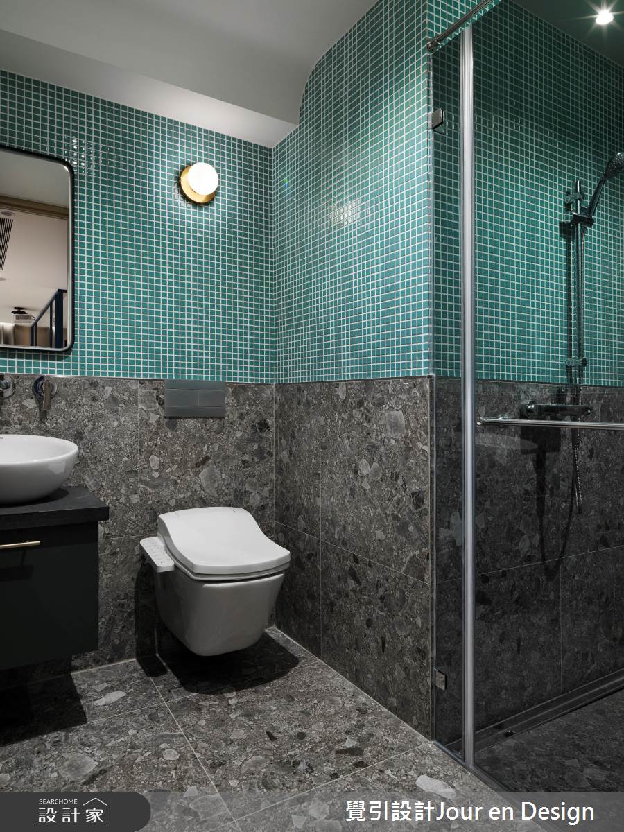 60坪毛胚屋＿現代風浴室案例圖片＿覺引設計Jour en Design＿覺引_高雄_達麗宮廷之26