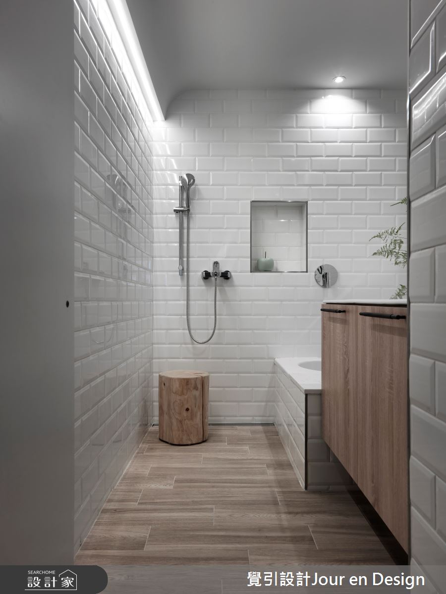 60坪毛胚屋＿現代風浴室案例圖片＿覺引設計Jour en Design＿覺引_高雄_達麗宮廷之39