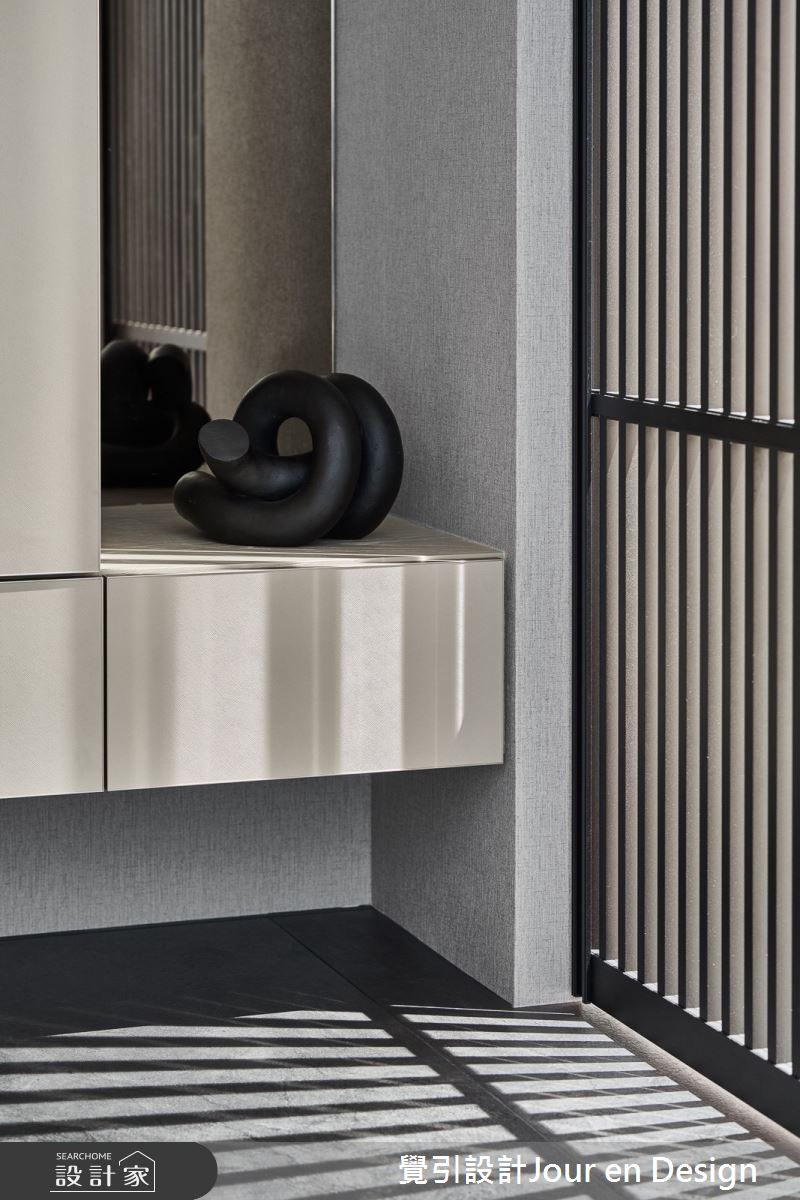 50坪毛胚屋＿現代風玄關案例圖片＿覺引設計Jour en Design＿覺引_高雄_國王傳奇之4