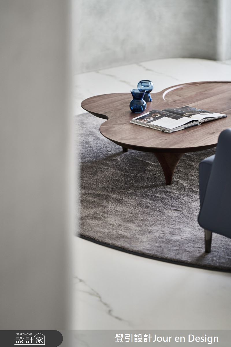 50坪毛胚屋＿現代風客廳案例圖片＿覺引設計Jour en Design＿覺引_高雄_國王傳奇之9