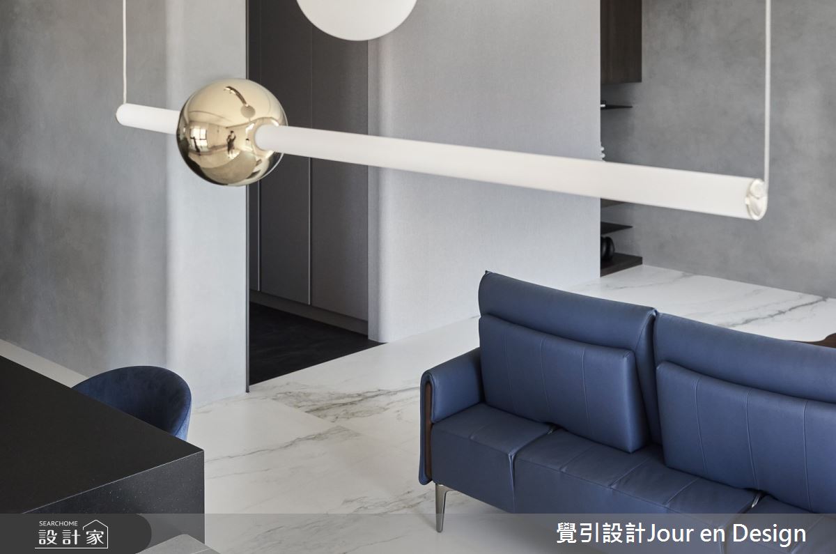 50坪毛胚屋＿現代風客廳案例圖片＿覺引設計Jour en Design＿覺引_高雄_國王傳奇之15
