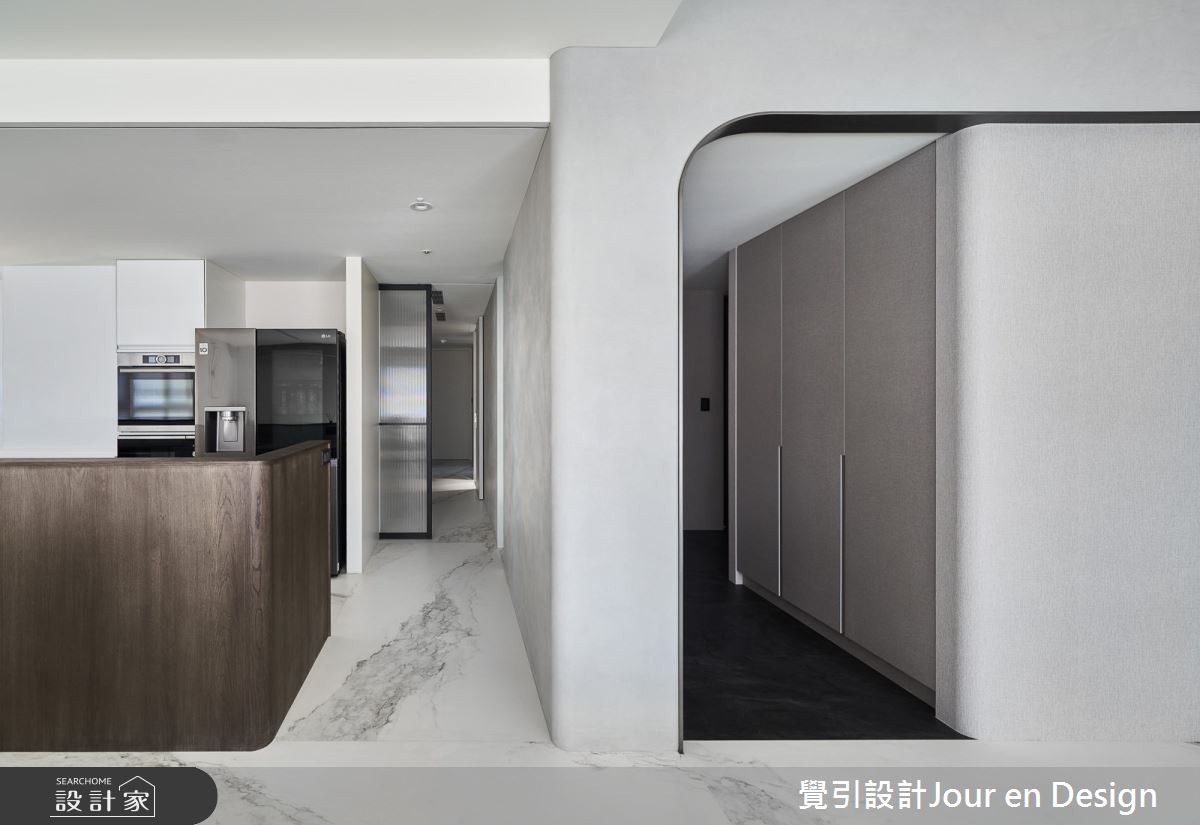 50坪毛胚屋＿現代風玄關廚房案例圖片＿覺引設計Jour en Design＿覺引_高雄_國王傳奇之18