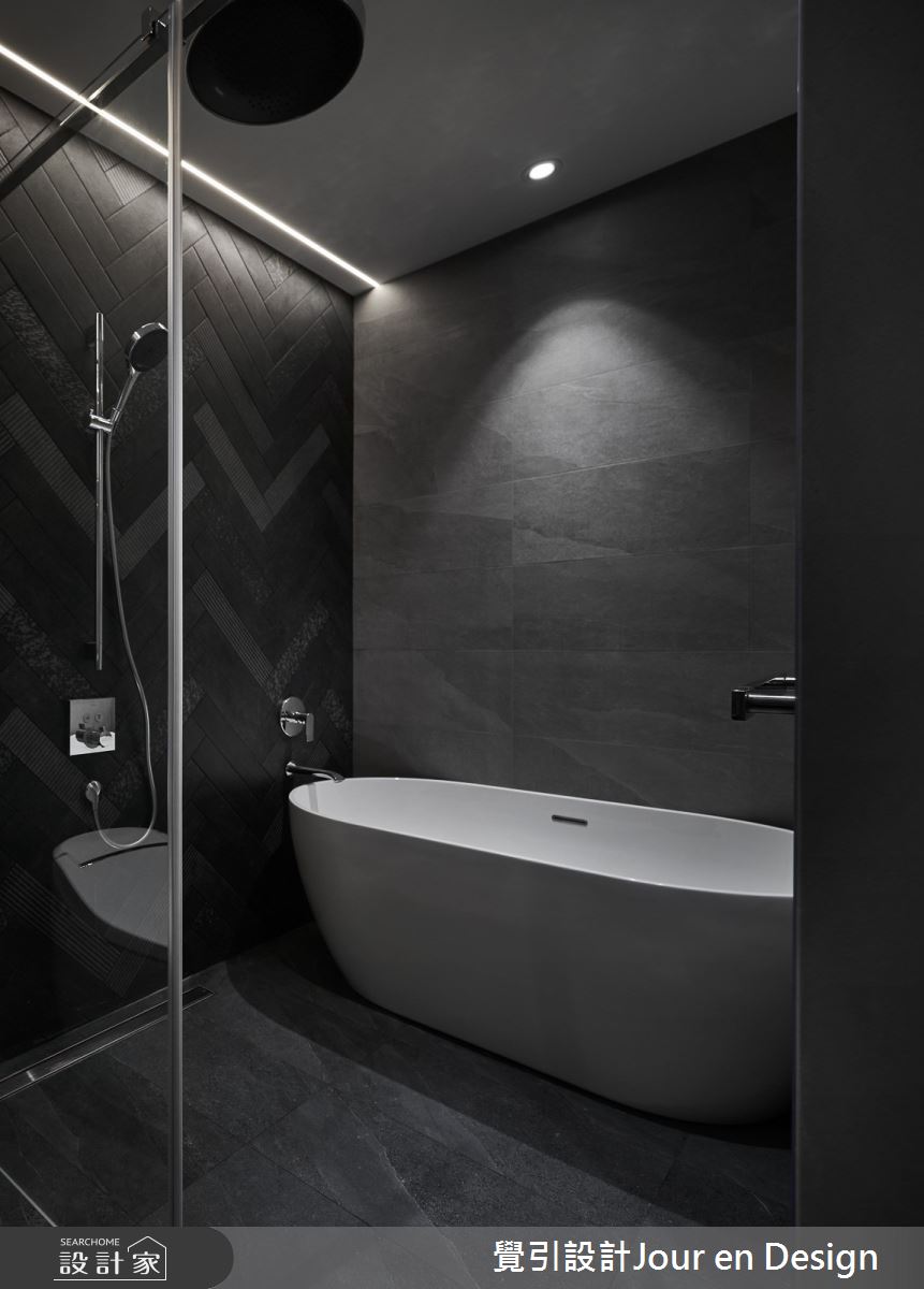 50坪毛胚屋＿現代風浴室案例圖片＿覺引設計Jour en Design＿覺引_高雄_國王傳奇之30