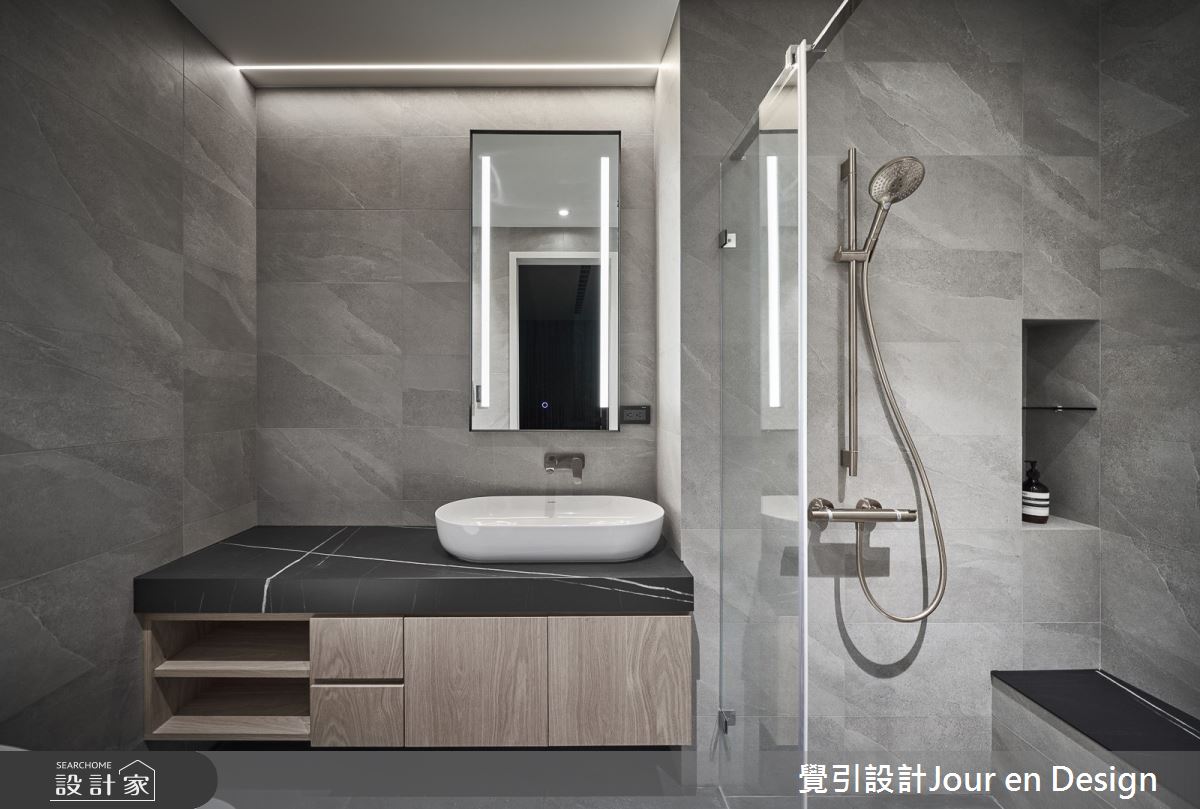 50坪毛胚屋＿現代風浴室案例圖片＿覺引設計Jour en Design＿覺引_高雄_國王傳奇之32