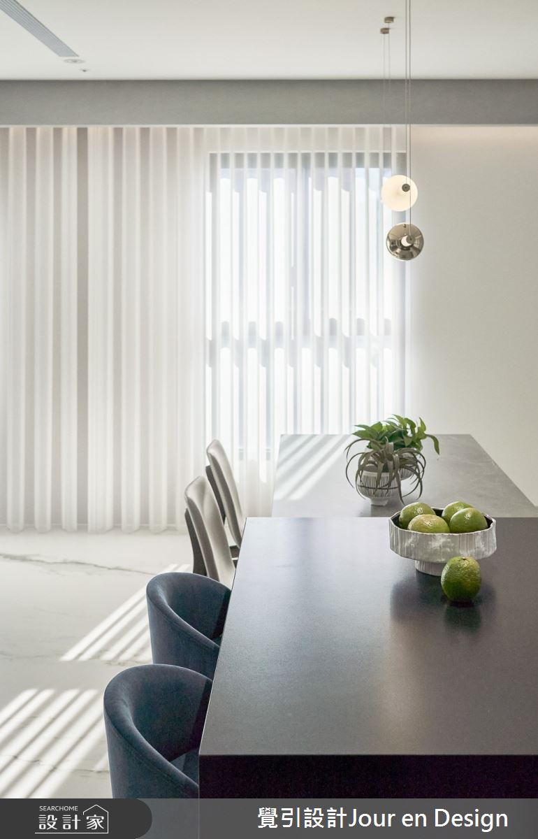 50坪毛胚屋＿現代風餐廳中島案例圖片＿覺引設計Jour en Design＿覺引_高雄_國王傳奇之26