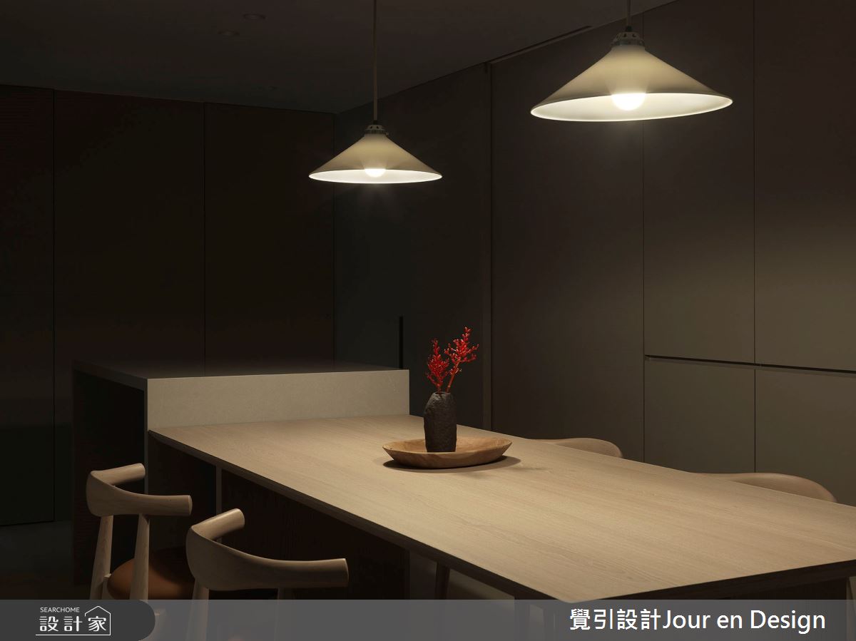 35坪毛胚屋＿現代風餐廳中島案例圖片＿覺引設計Jour en Design＿覺引_台北_歲月靜好之14