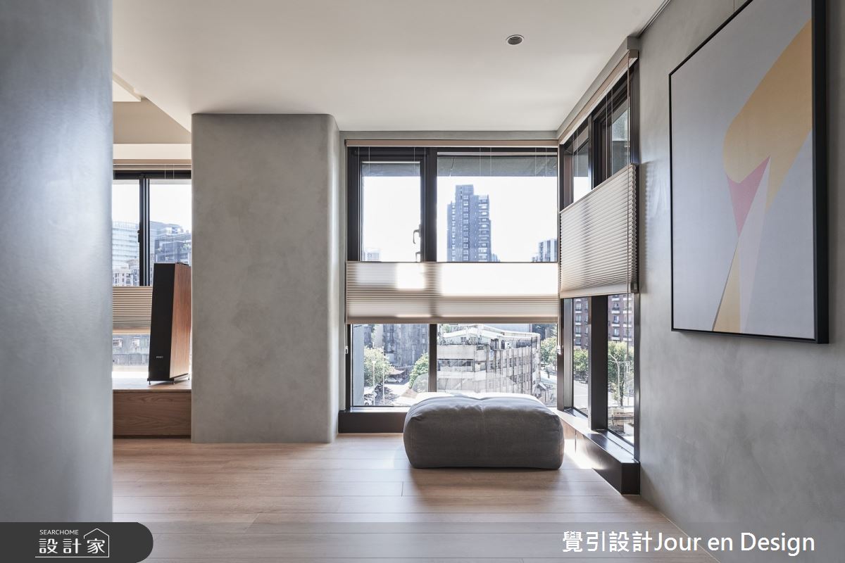 45坪新古屋(10年以下)＿現代風客廳案例圖片＿覺引設計Jour en Design＿覺引_台北_大同璽苑之4