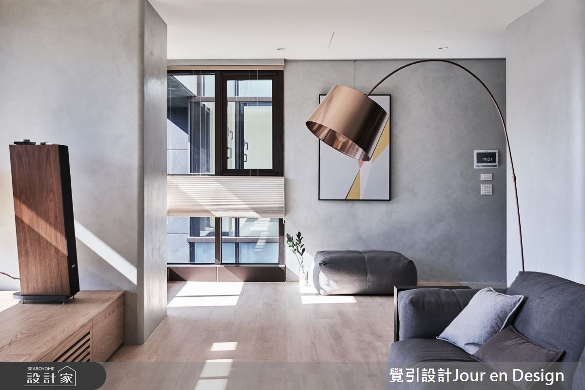45坪新古屋(10年以下)＿現代風客廳案例圖片＿覺引設計Jour en Design＿覺引_台北_大同璽苑之5