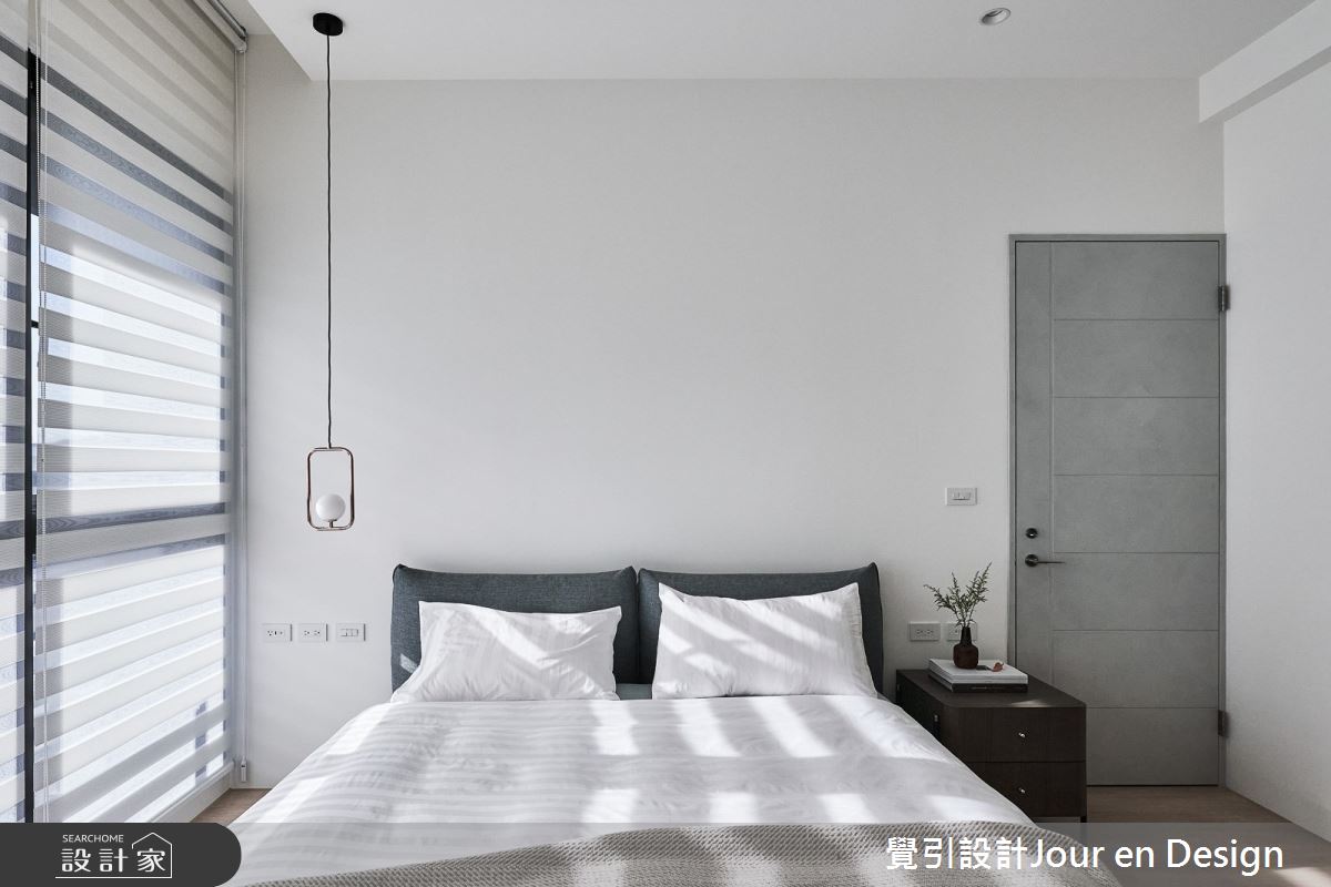 45坪新古屋(10年以下)＿現代風臥室案例圖片＿覺引設計Jour en Design＿覺引_台北_大同璽苑之30