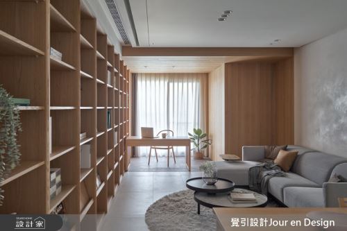 覺引_台南_愛書人天堂的住所_現代風