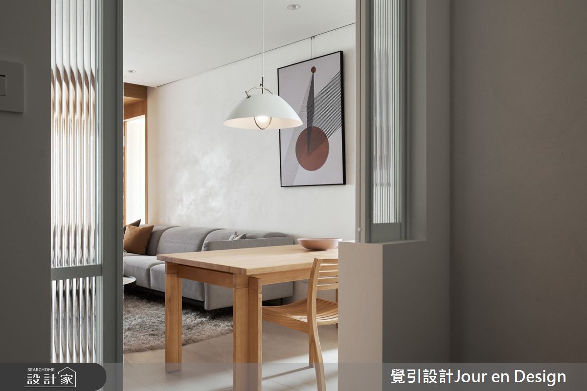 32坪新成屋(5年以下)＿現代風餐廳案例圖片＿覺引設計Jour en Design＿覺引_台南_愛書人天堂的住所之7