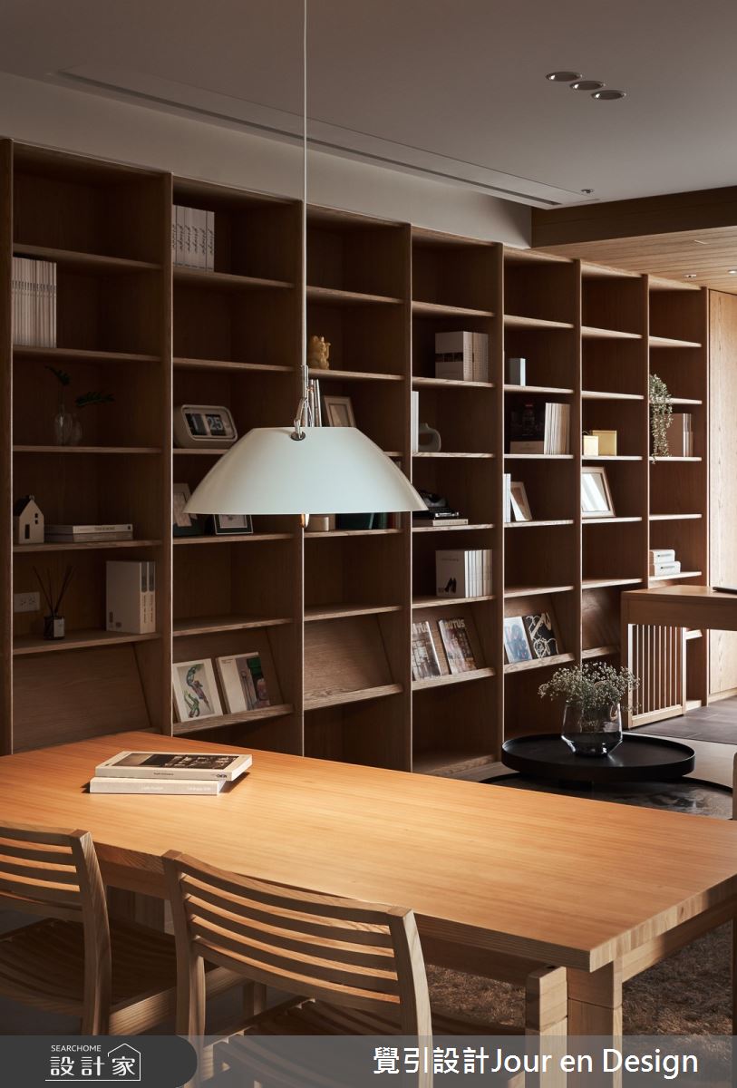 32坪新成屋(5年以下)＿現代風餐廳案例圖片＿覺引設計Jour en Design＿覺引_台南_愛書人天堂的住所之9