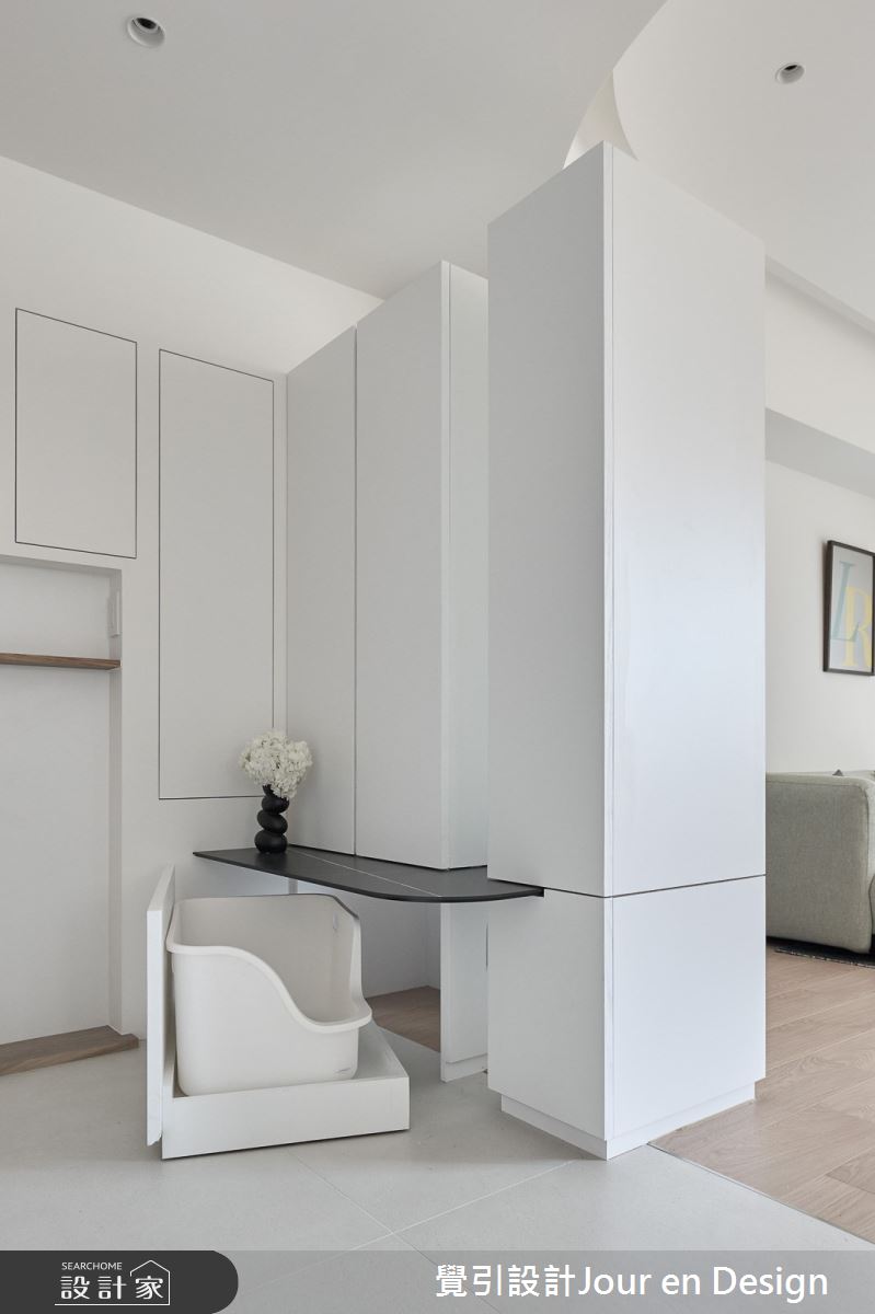 55坪毛胚屋＿現代風玄關案例圖片＿覺引設計Jour en Design＿覺引_日出L宅之3