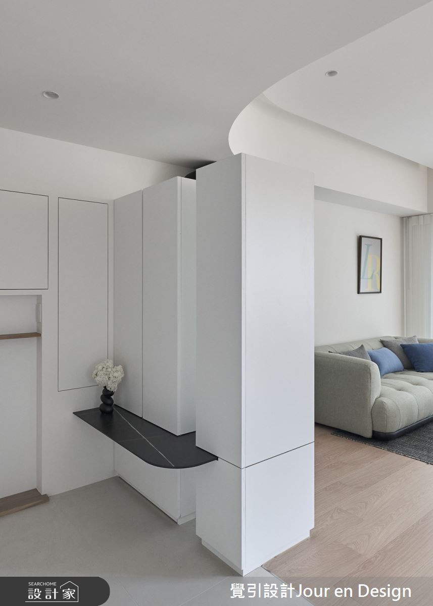 55坪毛胚屋＿現代風玄關案例圖片＿覺引設計Jour en Design＿覺引_日出L宅之7