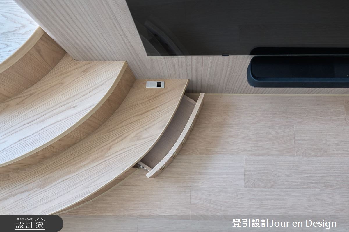55坪毛胚屋＿現代風客廳樓梯案例圖片＿覺引設計Jour en Design＿覺引_日出L宅之24