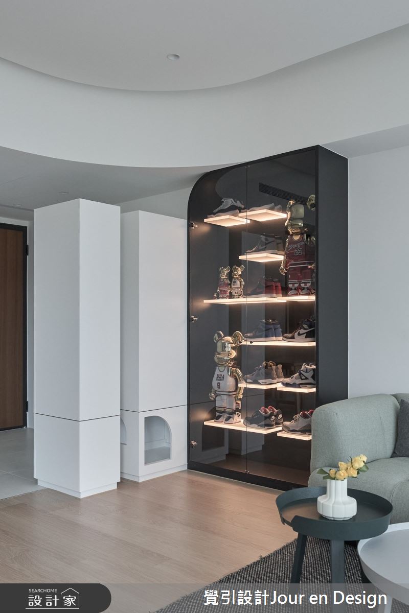 55坪毛胚屋＿現代風客廳案例圖片＿覺引設計Jour en Design＿覺引_日出L宅之11