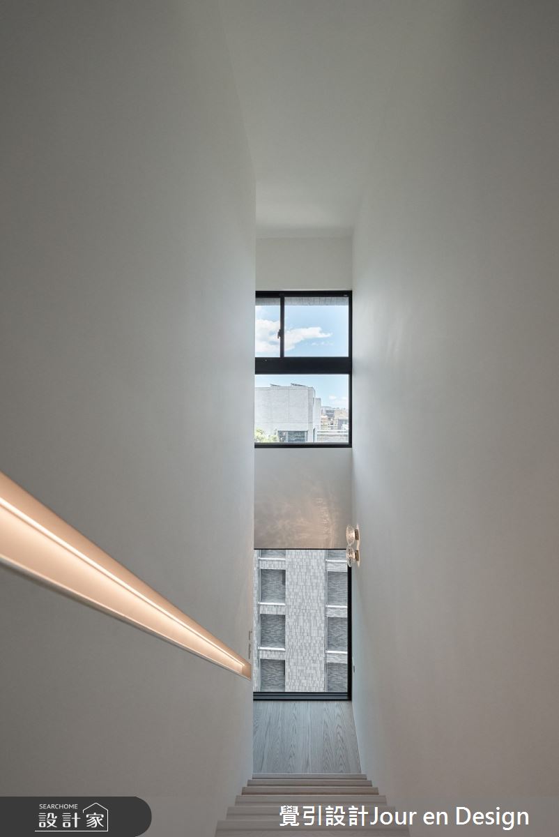 55坪毛胚屋＿現代風樓梯案例圖片＿覺引設計Jour en Design＿覺引_日出L宅之30