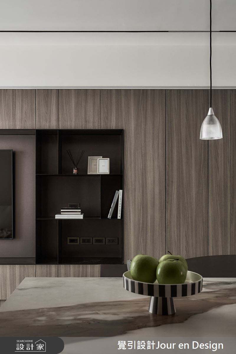 23坪新成屋(5年以下)＿現代風中島案例圖片＿覺引設計Jour en Design＿覺引_美術白天鵝之17