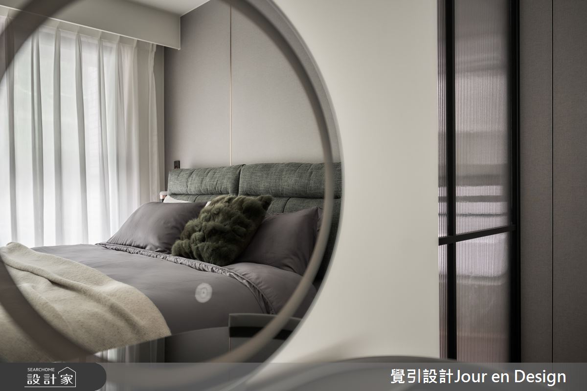 23坪新成屋(5年以下)＿現代風臥室案例圖片＿覺引設計Jour en Design＿覺引_美術白天鵝之28