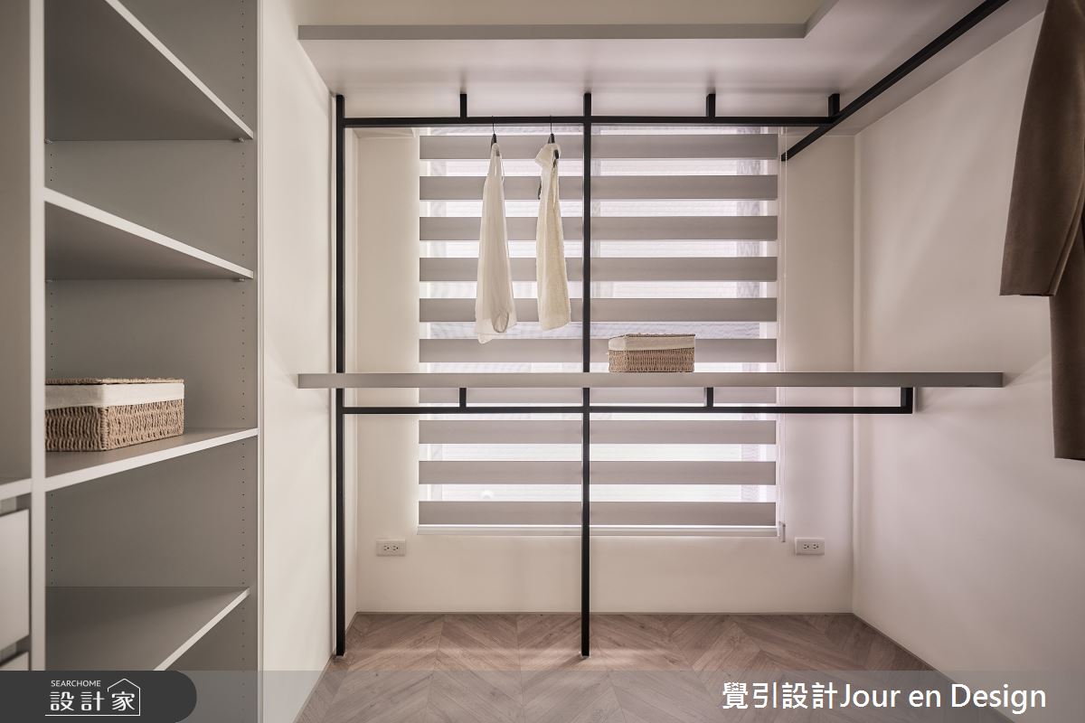 23坪新成屋(5年以下)＿現代風更衣間案例圖片＿覺引設計Jour en Design＿覺引_美術白天鵝之30