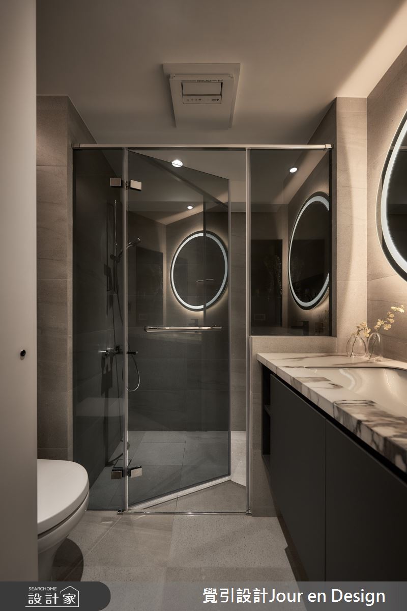 23坪新成屋(5年以下)＿現代風浴室案例圖片＿覺引設計Jour en Design＿覺引_美術白天鵝之32