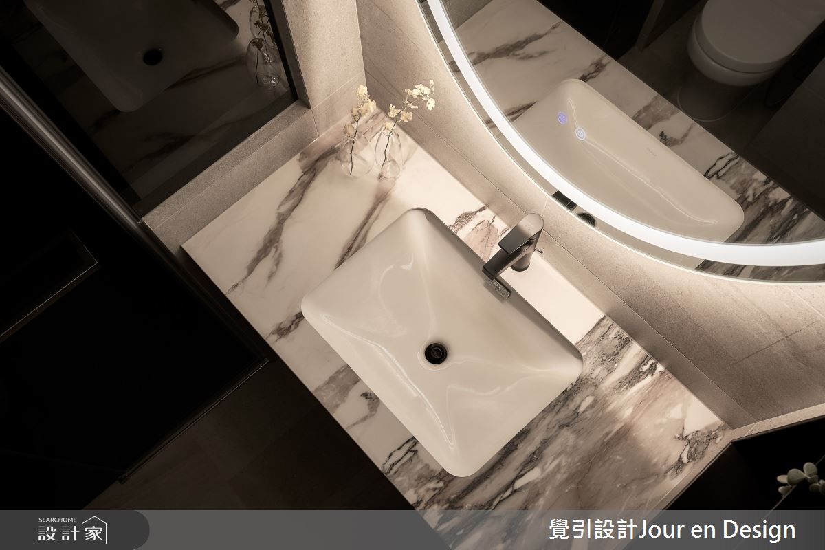 23坪新成屋(5年以下)＿現代風浴室案例圖片＿覺引設計Jour en Design＿覺引_美術白天鵝之35