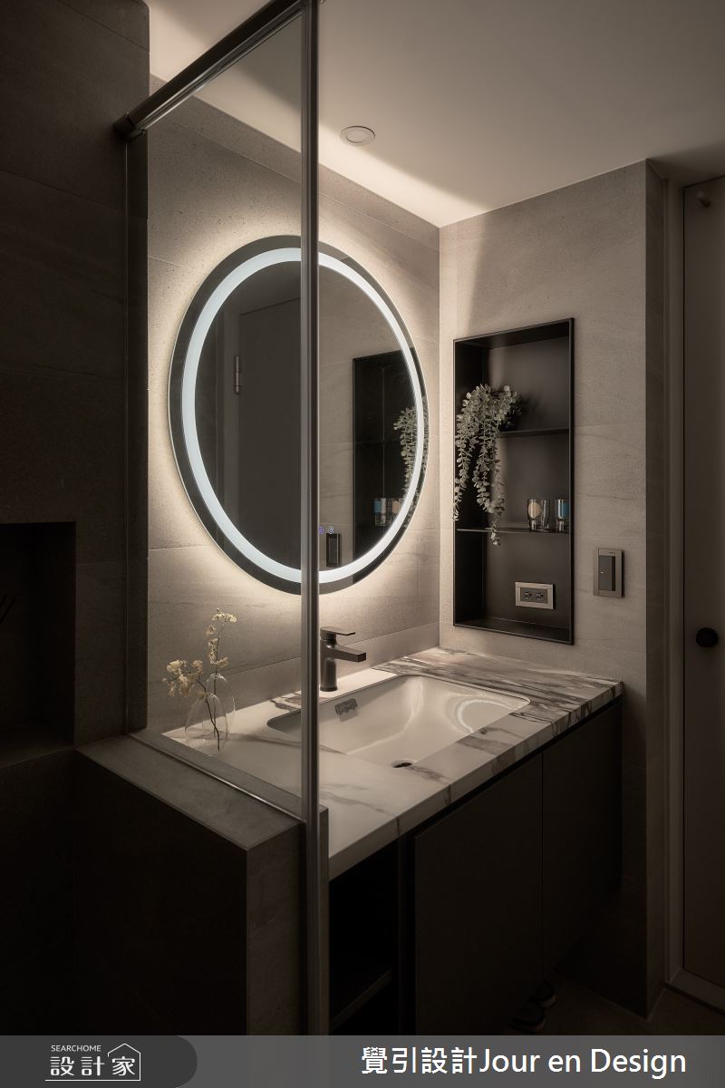 23坪新成屋(5年以下)＿現代風浴室案例圖片＿覺引設計Jour en Design＿覺引_美術白天鵝之34