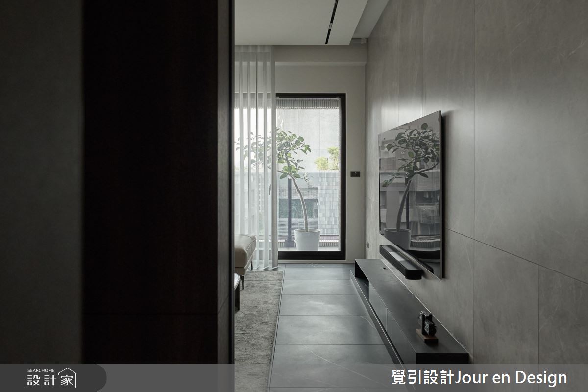 52坪毛胚屋＿現代風客廳案例圖片＿覺引設計Jour en Design＿覺引_日出C宅之1