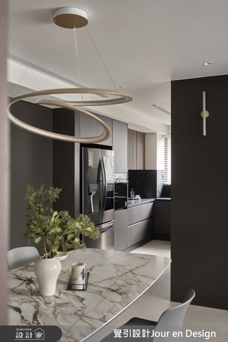 52坪毛胚屋＿現代風餐廳廚房案例圖片＿覺引設計Jour en Design＿覺引_日出C宅之12